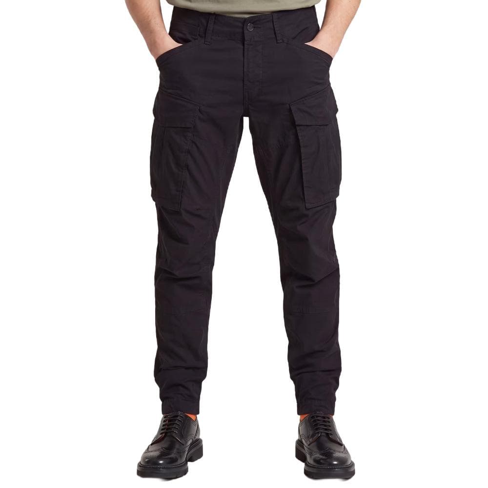 Pantalon fluide Cargo Noir Homme G-Star RAW Regular Tapered 1