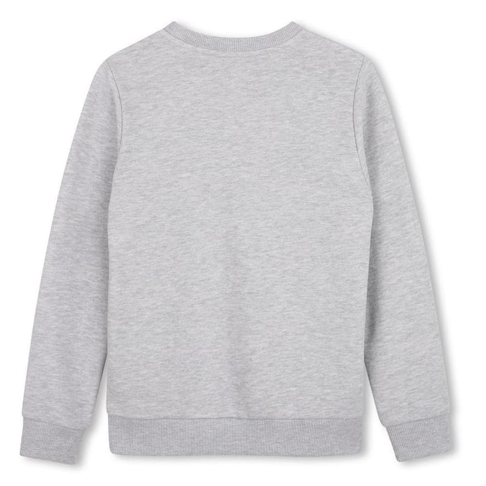 Sweat Gris Garçon Hugo Boss J52733 2