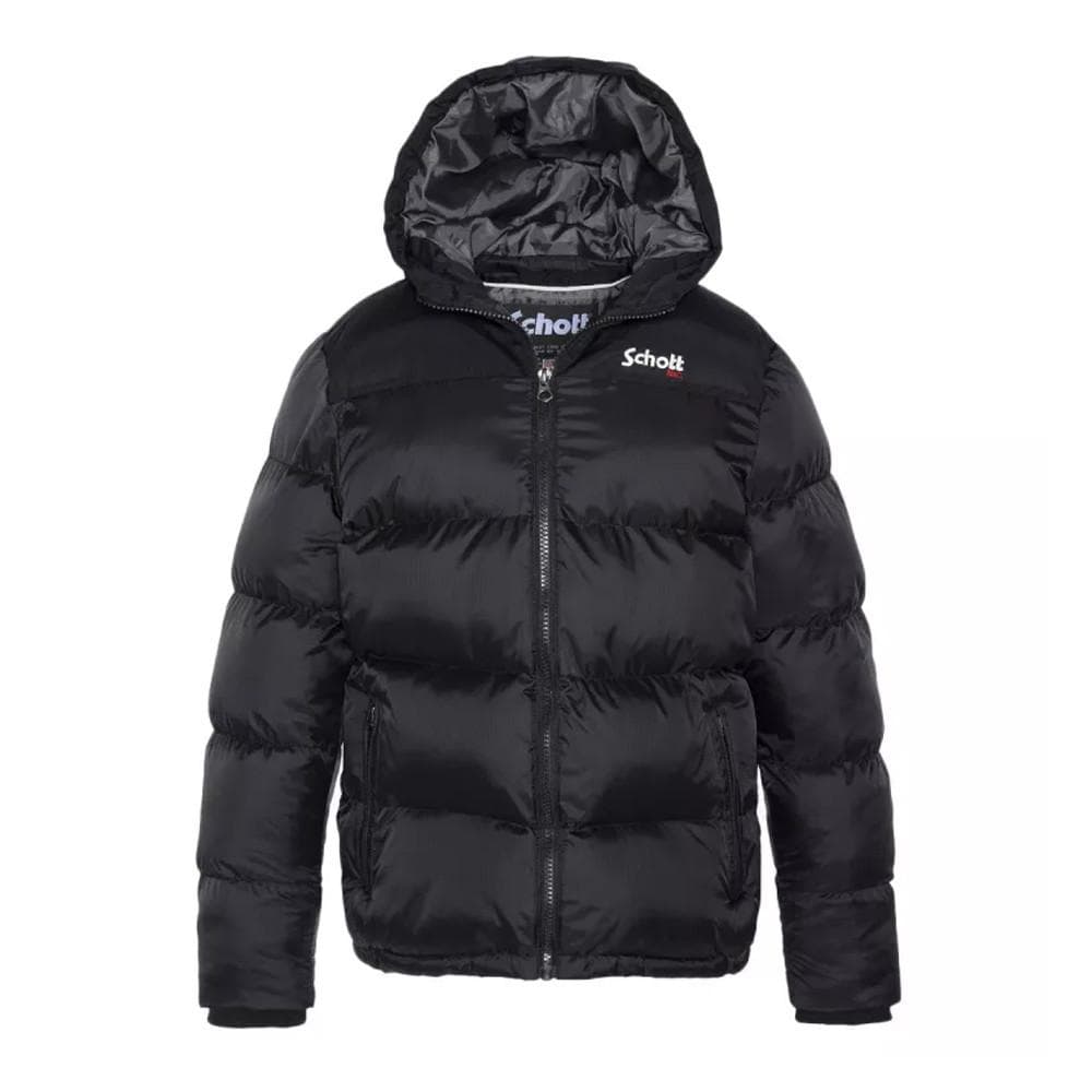 Doudoune Noir Garçon Schott Utah 1