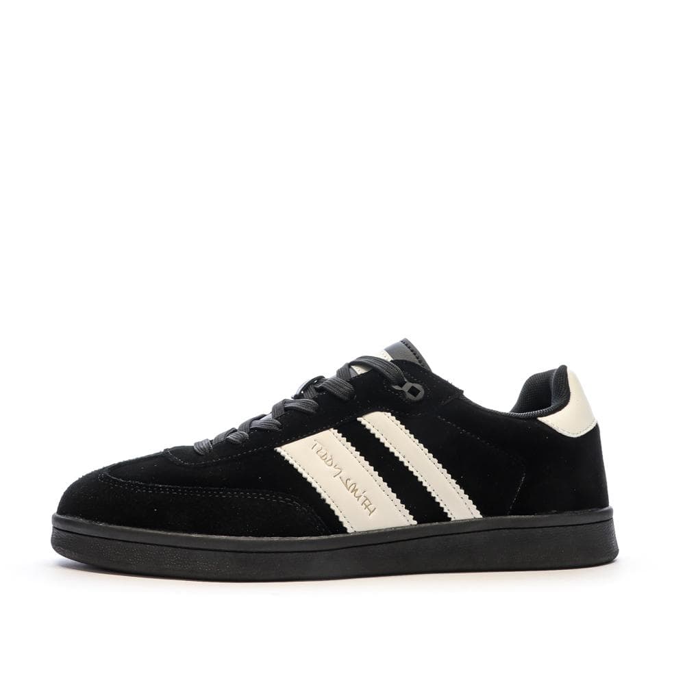 Baskets Noires/Blanches Homme Teddy Smith White Suede 1