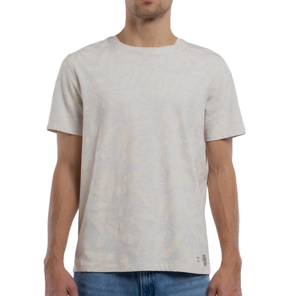 T-shirt Gris/Ecru Homme Teddy Smith Areski 1