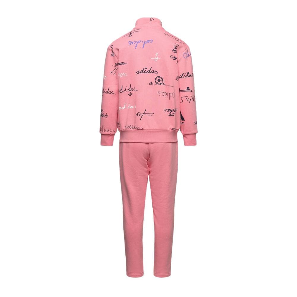 Survêtement Rose Fille Adidas Bluv 2