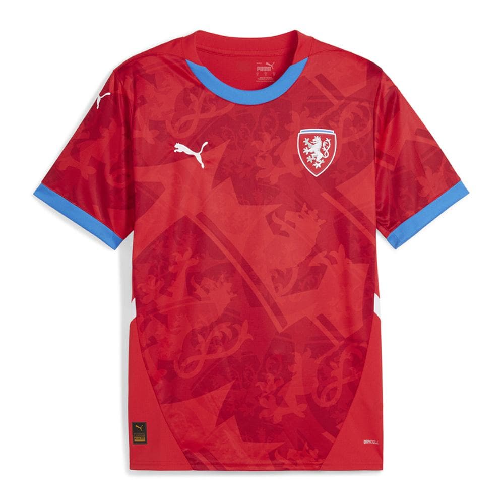 République Tchèque Maillot Réplica Domicile Puma 2023/2024 1
