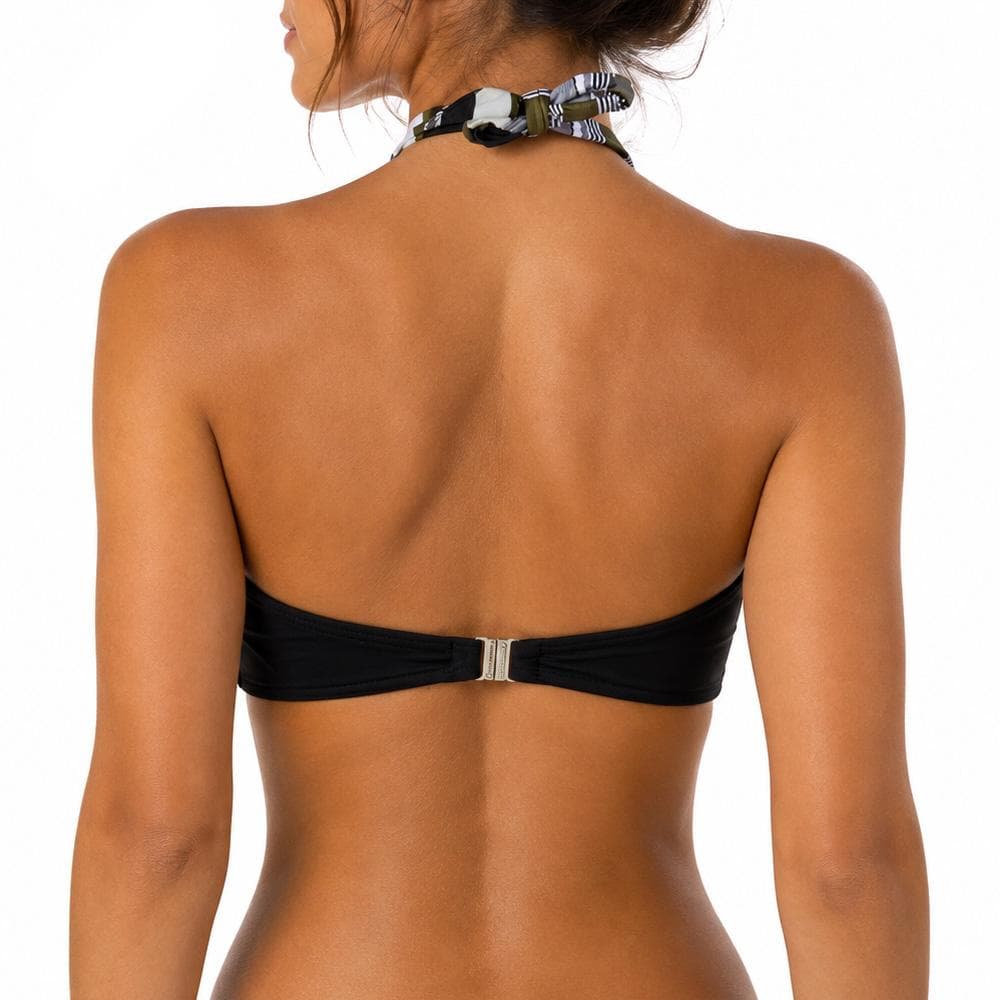 Haut de Bikini Noir Femme Garin de Sable Kloe 2