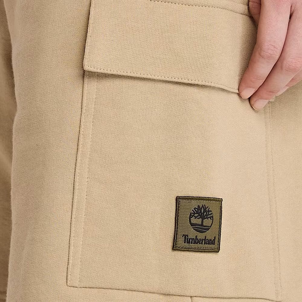 Short Beige Homme Timberland Badge Cargo 3