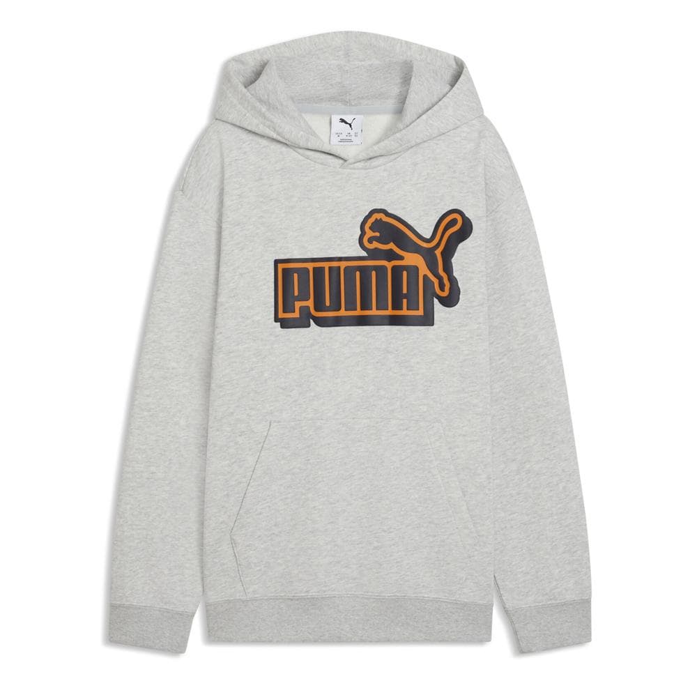 Sweat Gris chiné Garçon Puma Ess Relaxed 1