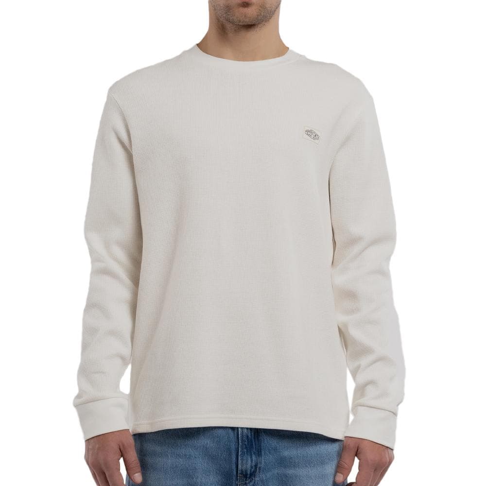 Pull Blanc Homme Teddy Smith Waffle 1