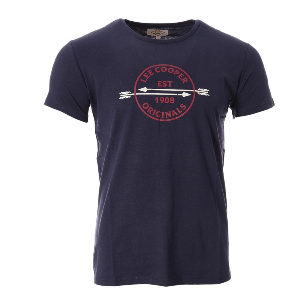 T-shirt Marine Homme Lee Cooper Olaz 1