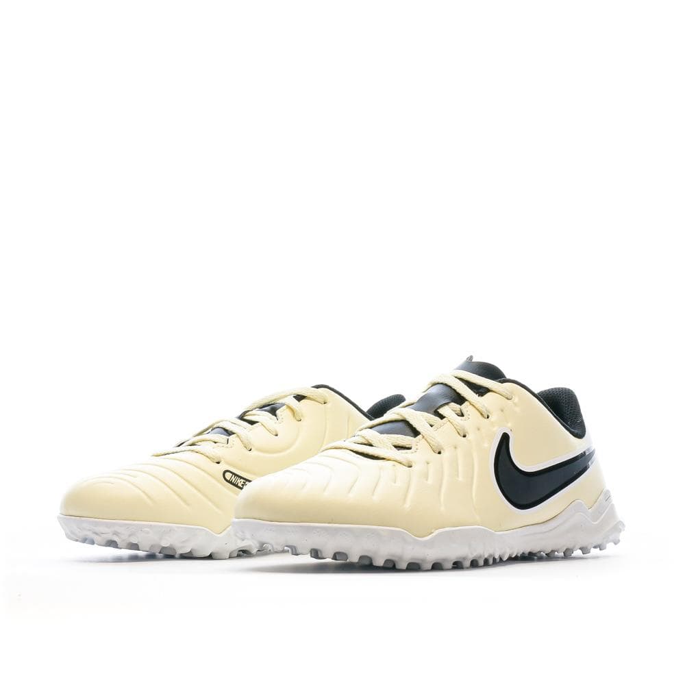 Chaussures de Football Blanc/Jaune Garçon Nike Legend 10 Club 6
