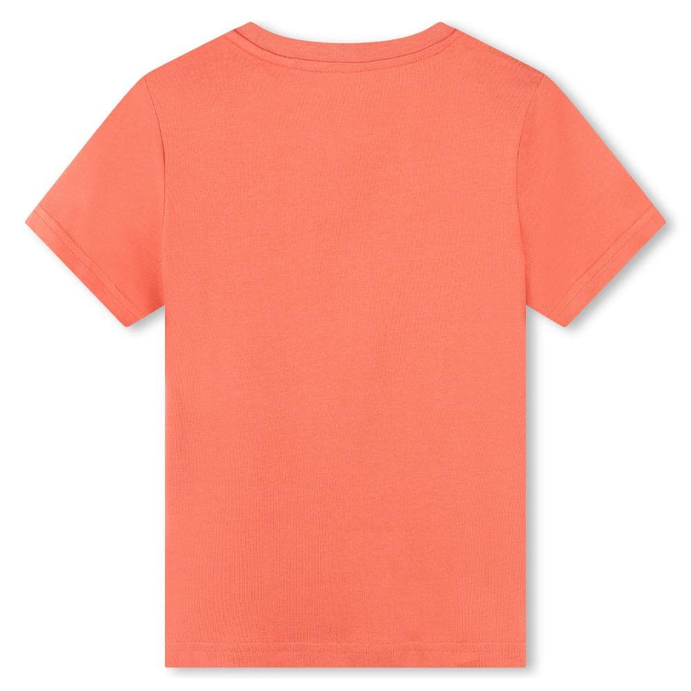 T-Shirt Orange/Rose Garçon Timberland T60087 2