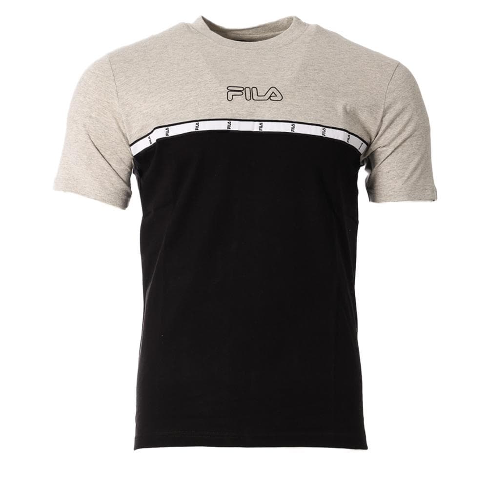 T-shirt Noir/Gris Homme Fila Tape 1