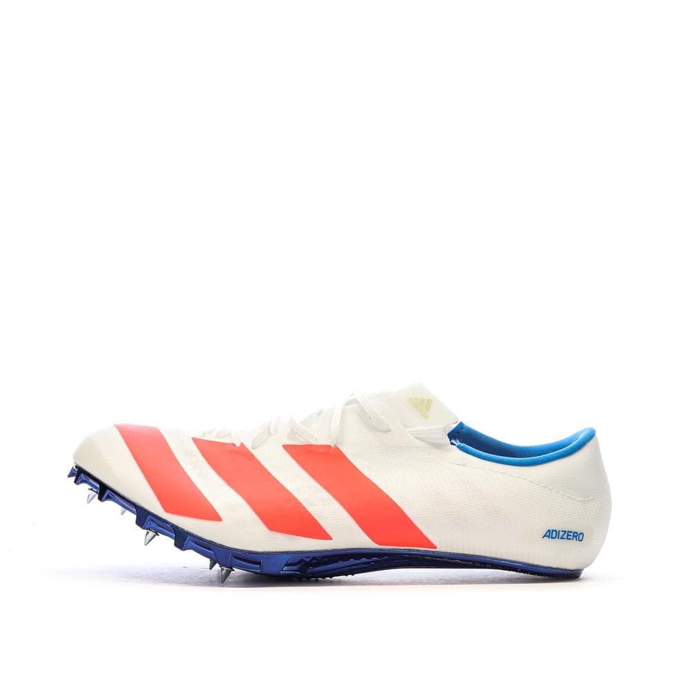 Chaussures d'athlétisme Bleu/Blanc/Rouges Homme Adidas Adizero Prime 1