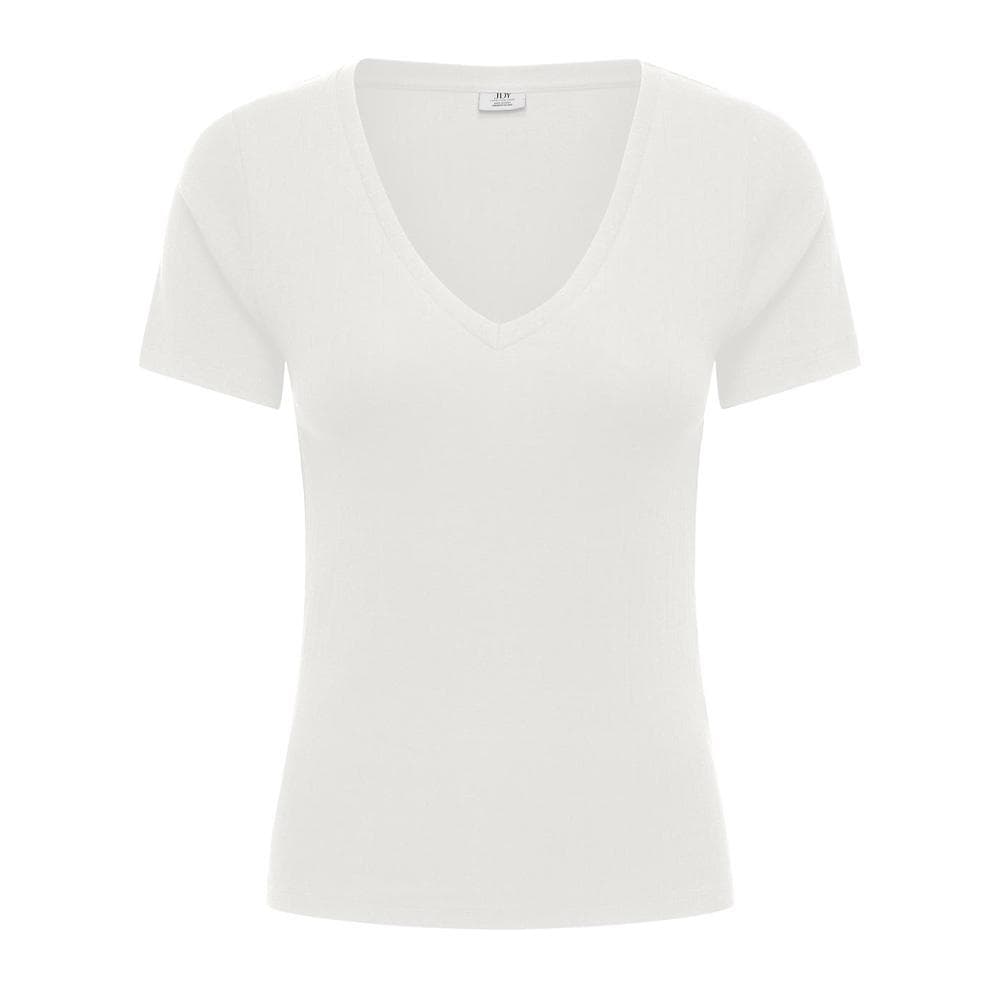 T-shirt Blanc Femme JDY Vaya 15378833 1