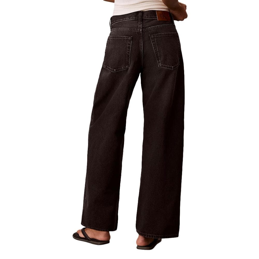 Jean Noir Femme Calvin Klein Jeans Low Rise Baggy 2