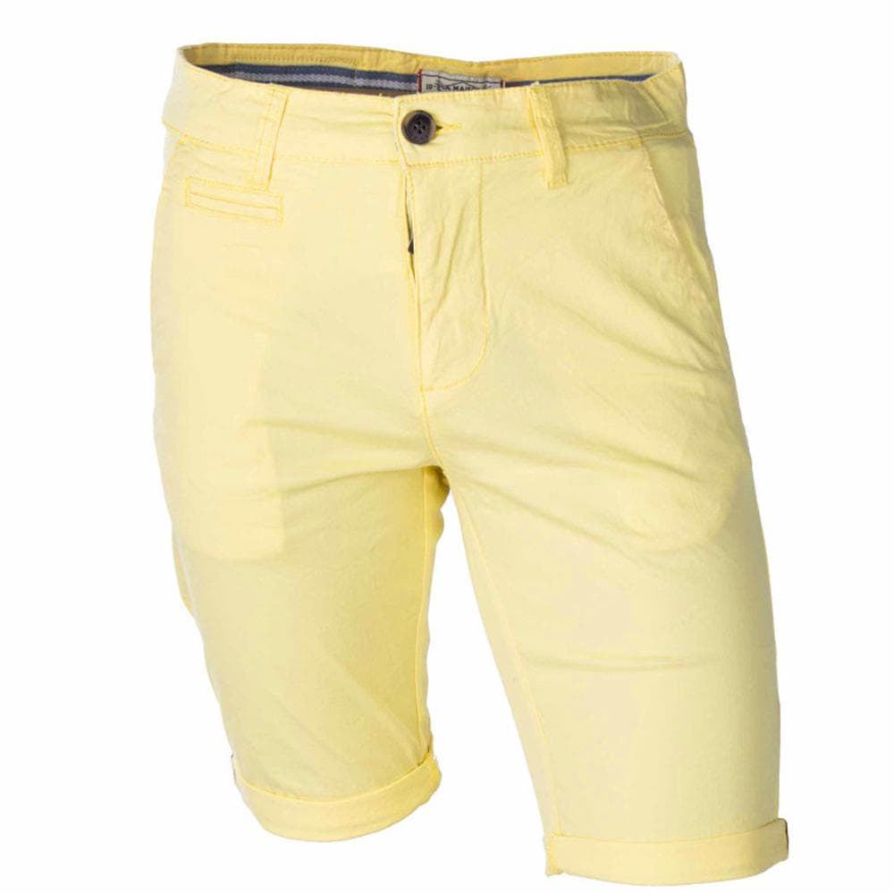 Short Chino Jaune Pale Homme La Maison Blaggio Venili 1
