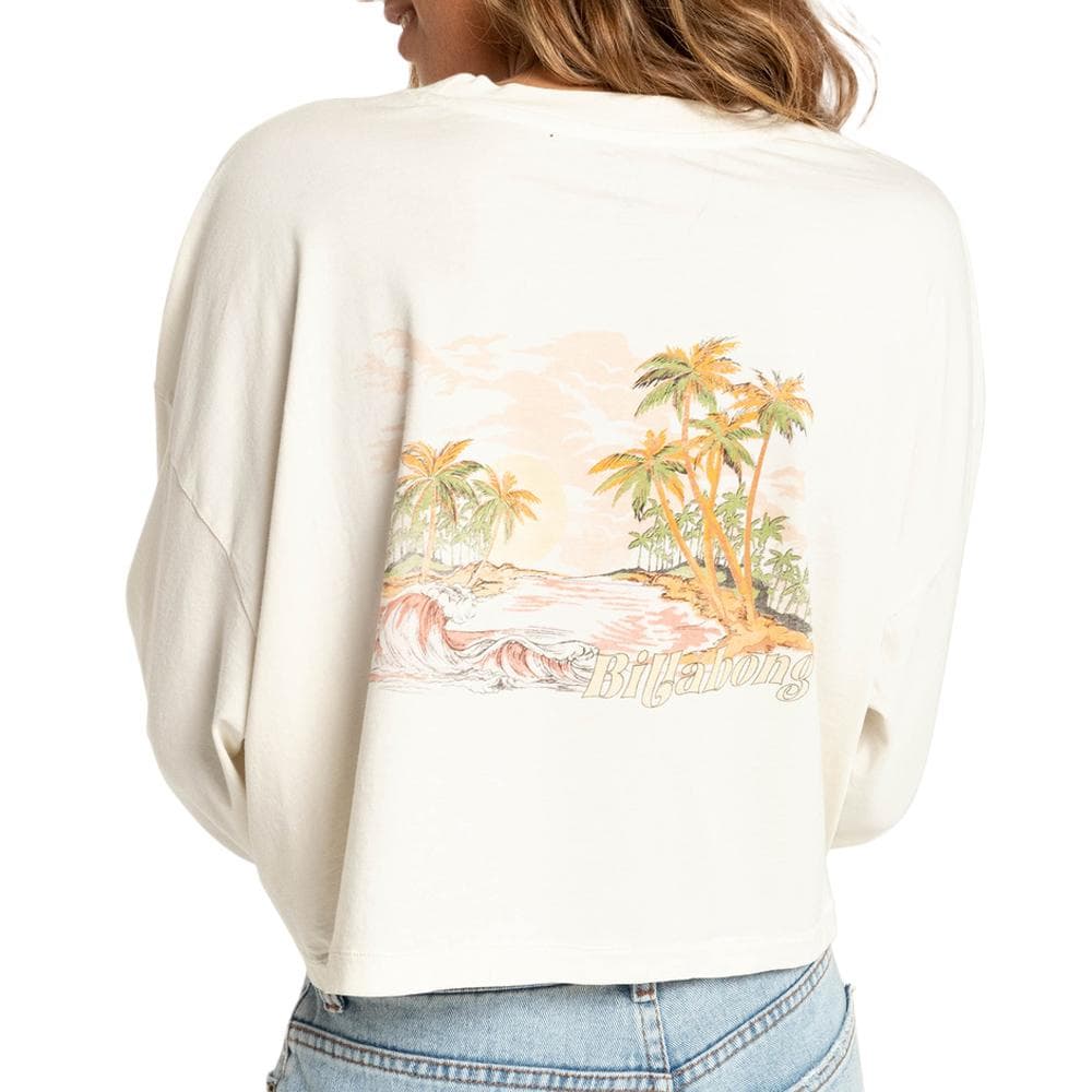 T-Shirt Beige Femme Billabong This Must 2