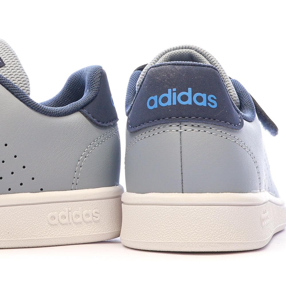 Baskets Bleues Enfant Adidas Advantage 7