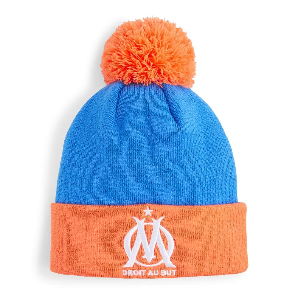 OM Bonnet à Pompon Junior Bleu/Orange Puma 025663-03 1