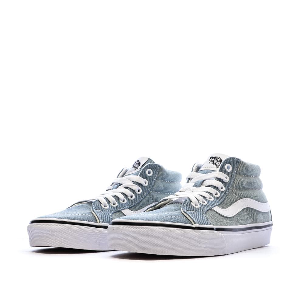 Baskets Bleu Jean Vans Mixte VANS Sk8-mid Reissue 6