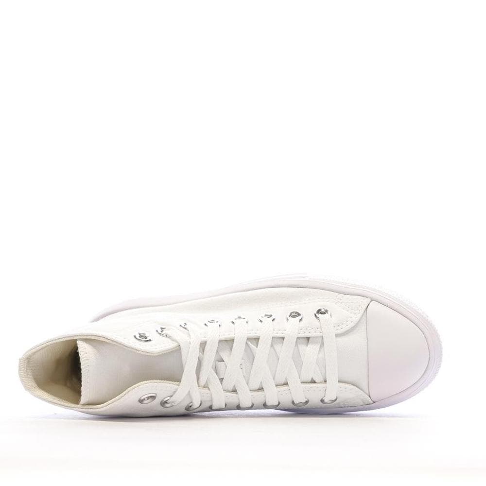 Baskets Blanches Femme Converse Chuck Taylor All Star Move 568498C 4
