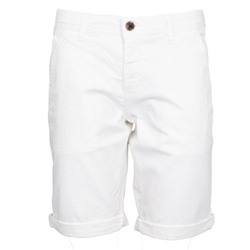 Short Blanc Homme Paname Brothers Bermuda Chino 1