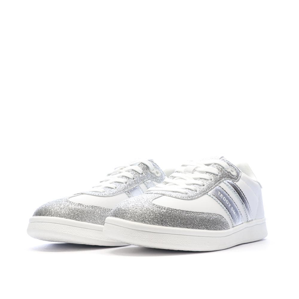 Baskets Blanches/Silver Femme Teddy Smith Plata 6
