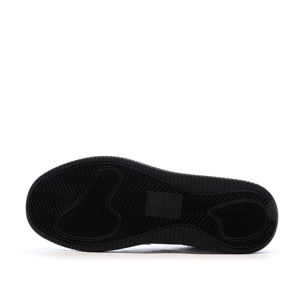 Baskets Blanches/Noires Homme Tommy Hilfiger Tjm Retro Basket 5