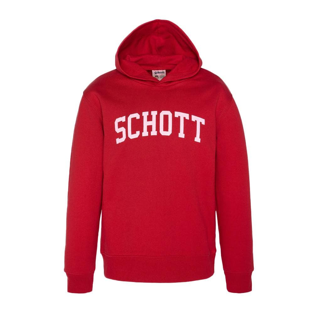 Sweat à capuche Rouge Junior Schott Swh800 1
