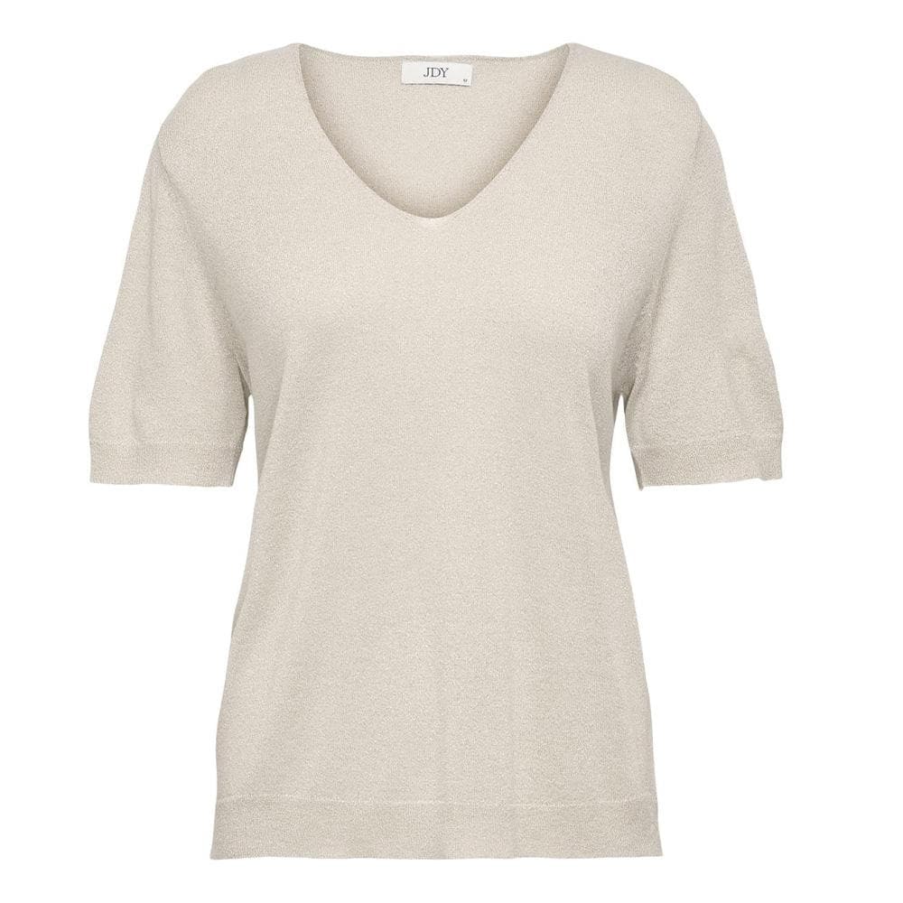 T-Shirt Beige Femme JDY Laya 1