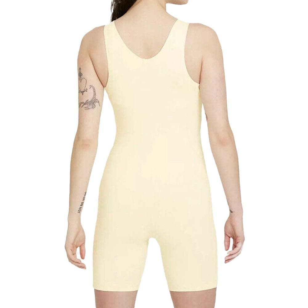 Combishort Jaune Femme Nike Icon Clash 2