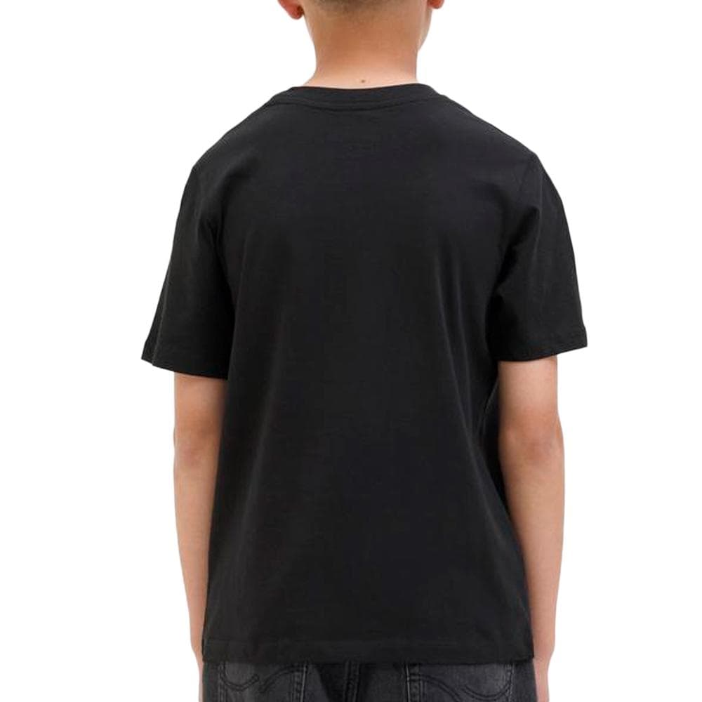 T-shirt Noir Garçon Jack & Jones Canggu 2