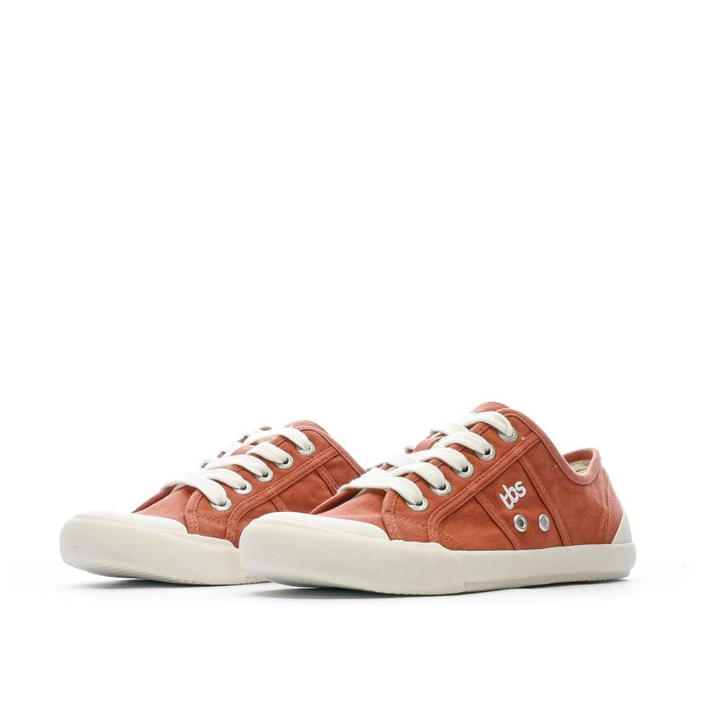 Baskets en toile Terracotta Femme TBS Opiace 6