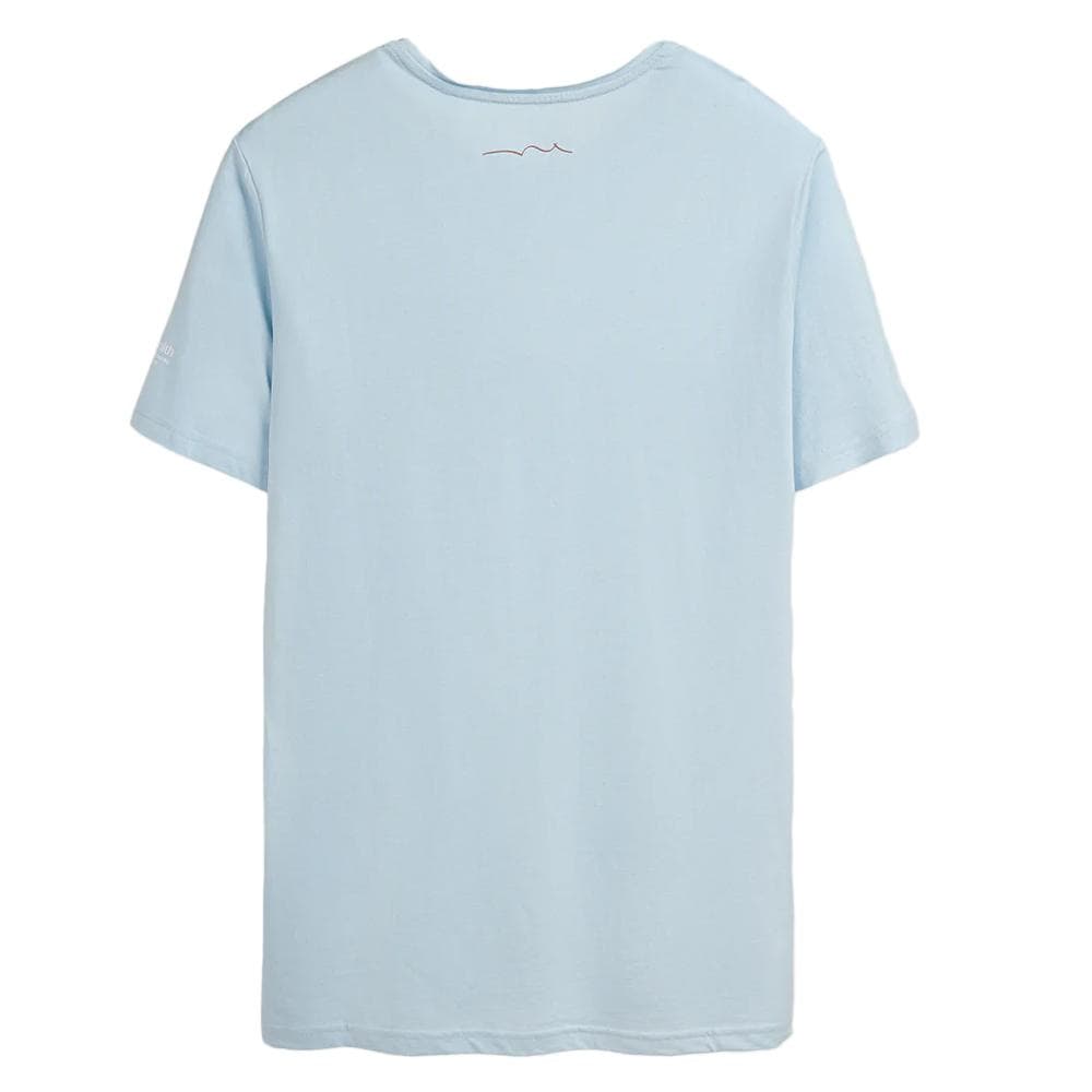 T-shirt Bleu Clair Homme Teddy Smith T-geo 2
