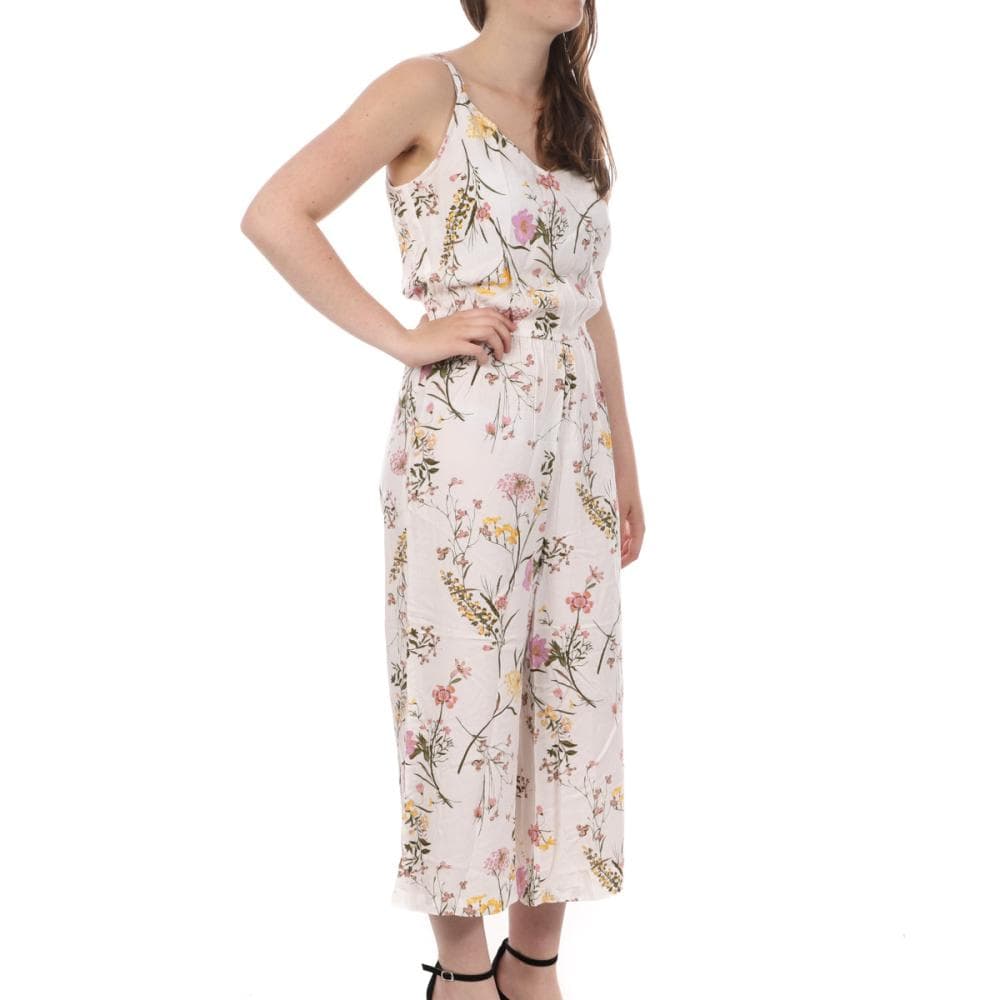 Combinaison Blanc/Fleurs Femme Vero Moda 7/8 1
