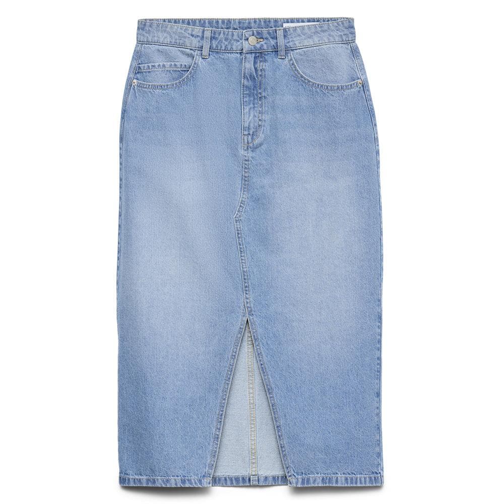 Jupe en Jean Bleu Femme Vero Moda Elfi 1