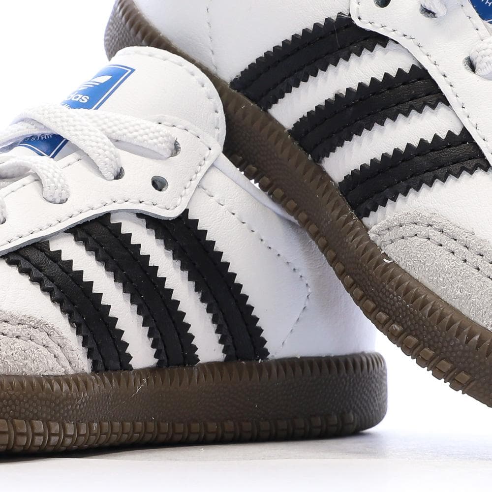 Baskets Blanches Bébé/Junior Adidas Samba OG Cf El I 7