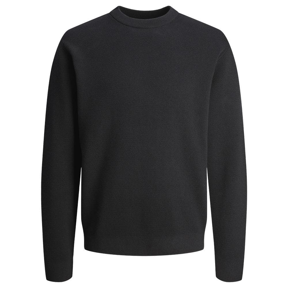 Pull Noir Homme Jack & Jones Stitch 1