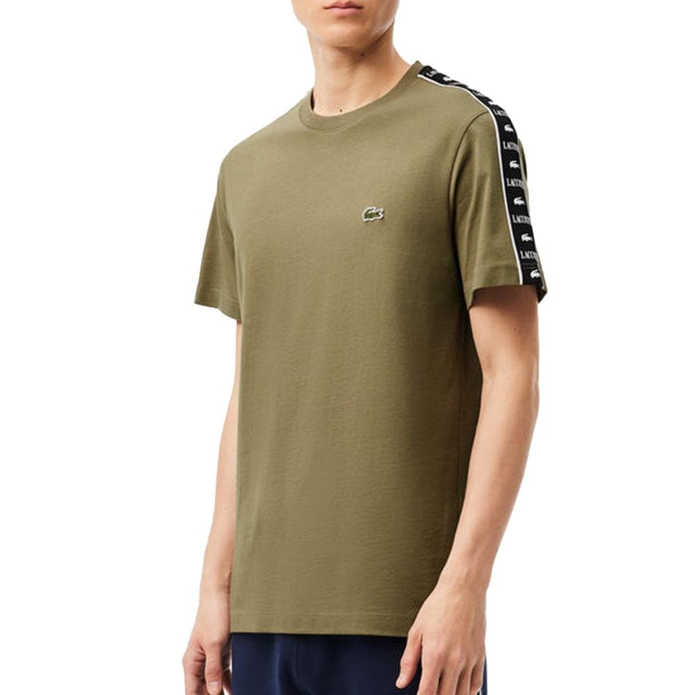 T-shirt Kaki Homme Lacoste TH7404 1