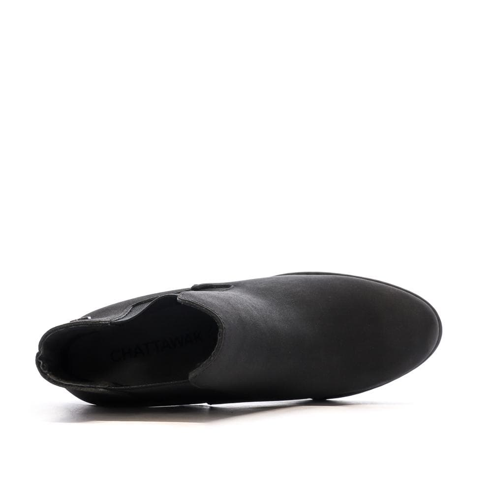 Bottines Noir Femme Chattawak TEXAS 4