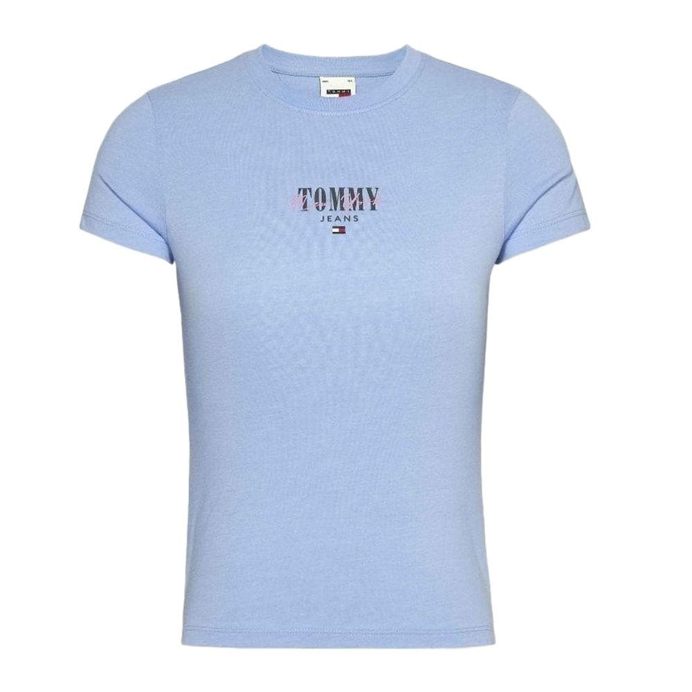 T-shirt Bleu Femme Tommy Hilfiger Essntl 1