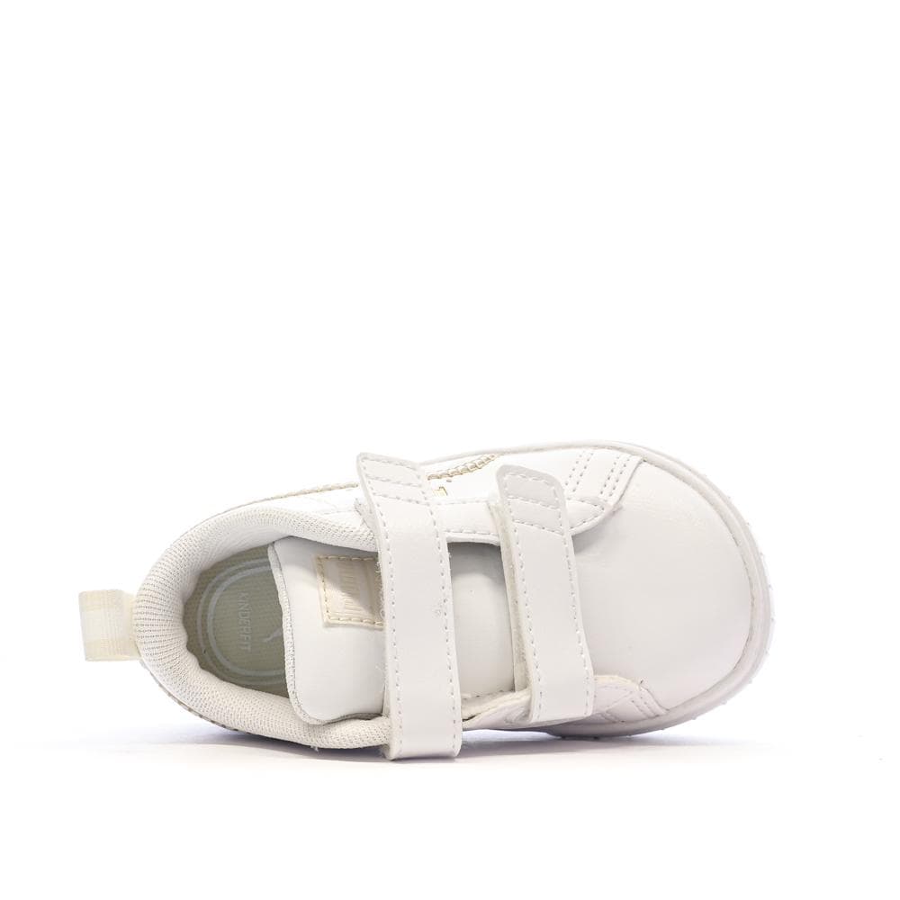 Baskets Blanches Fille Puma Stitching 4
