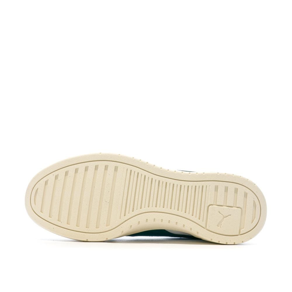 Baskets Blanches/Vertes Homme Puma League 5