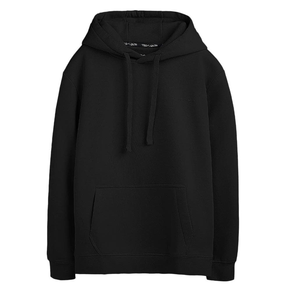 Sweat Noir Garçon Teddy Smith Nark Hoody Jr 1