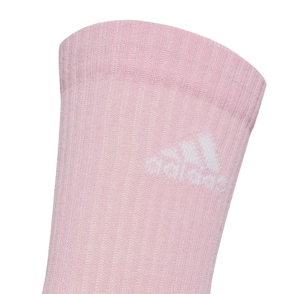 X3 Paires de Chaussettes Blanc/Rose Mixte Adidas JC9382 2