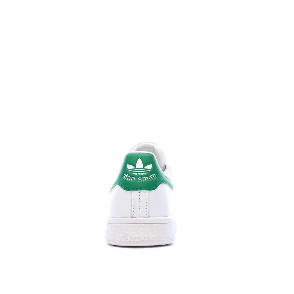 Stan Smith Blanc/Vert Mixte Adidas 3