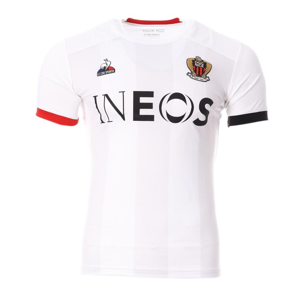 OGC Nice Maillot Réplica Extérieur Homme Le Coq Sportif 2023/2024 1