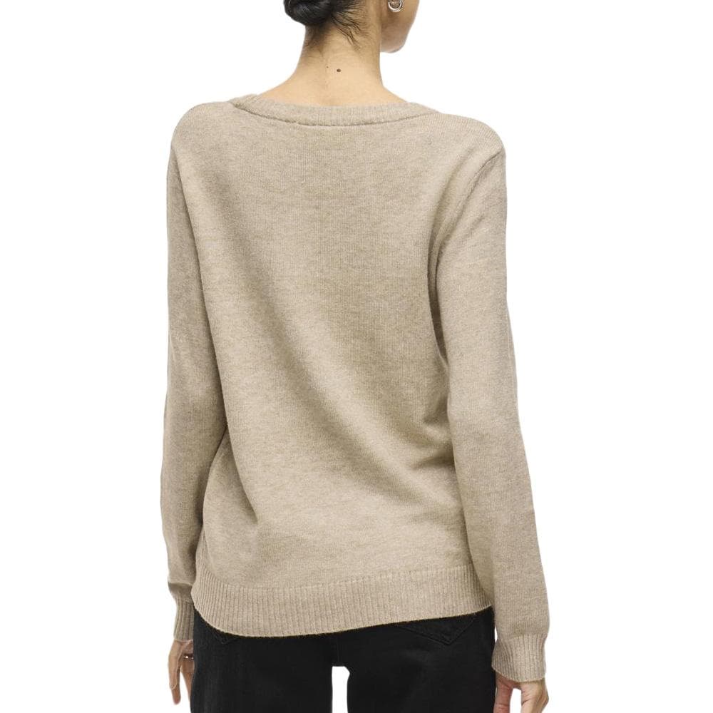 Pull Beige Beige Femme Vila Viril 2