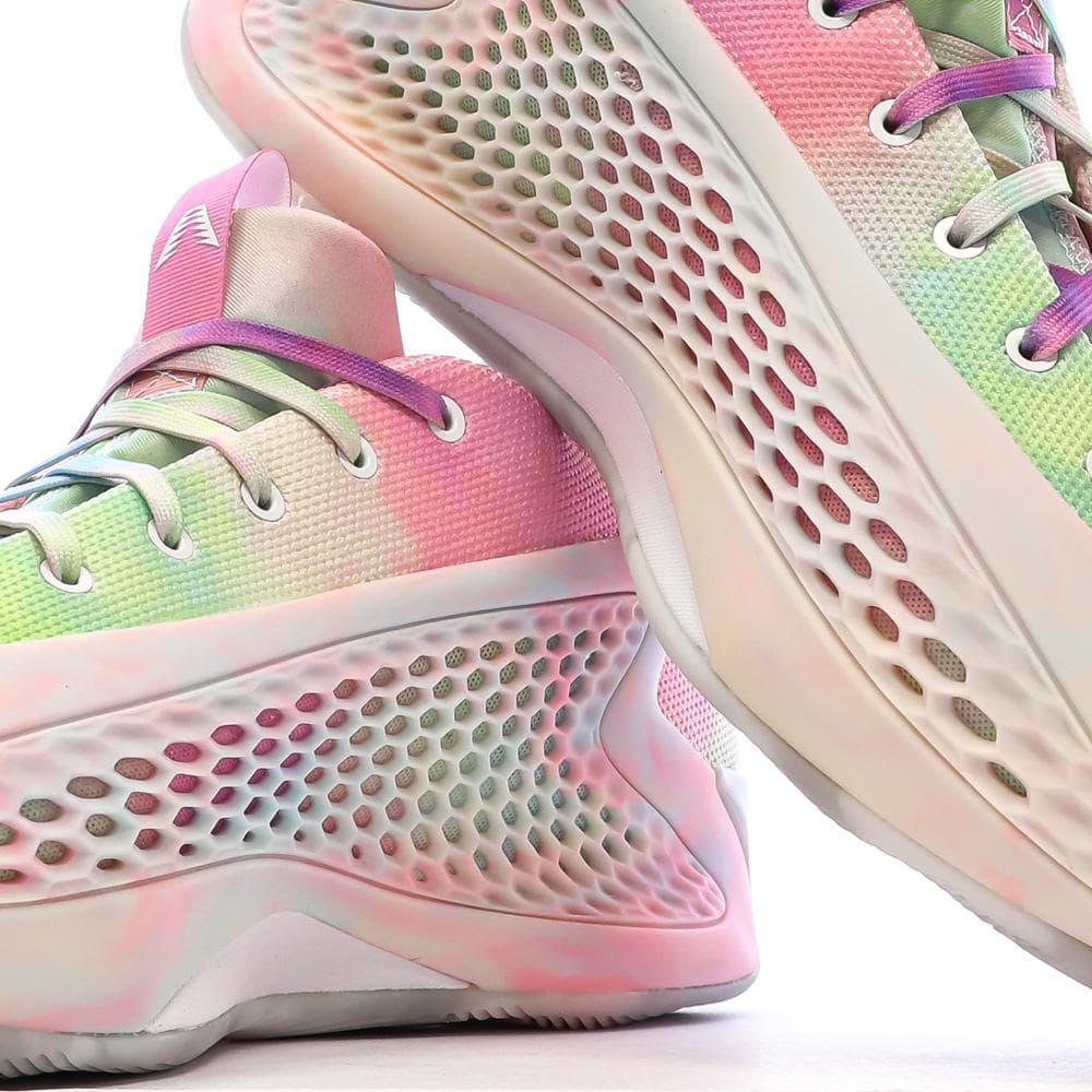 Chaussures de Basketball Rose/Blanc Homme Adidas Anthony Edwards 1 Low 7