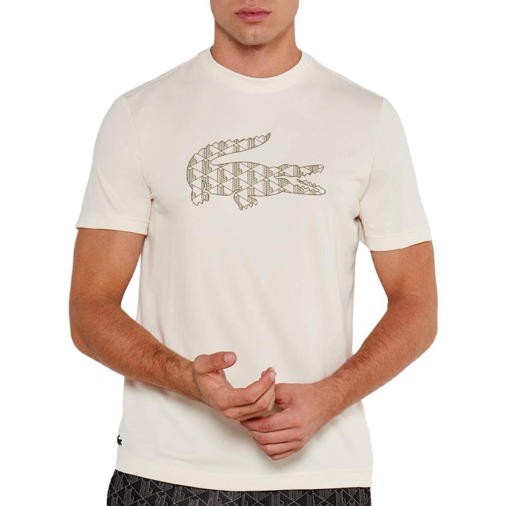 T-shirt Beige Homme Lacoste TH2623 1