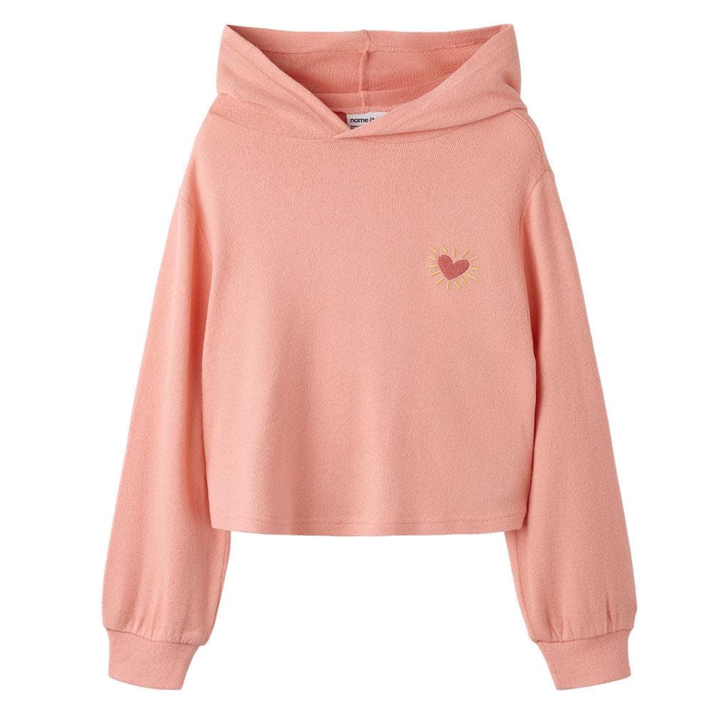 Sweat à Capuche Rose Fille Name it Billie 1
